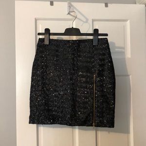 Dress the population sequence mini skirt